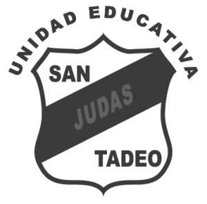 Logo San Judas Tadeo escala de grises
